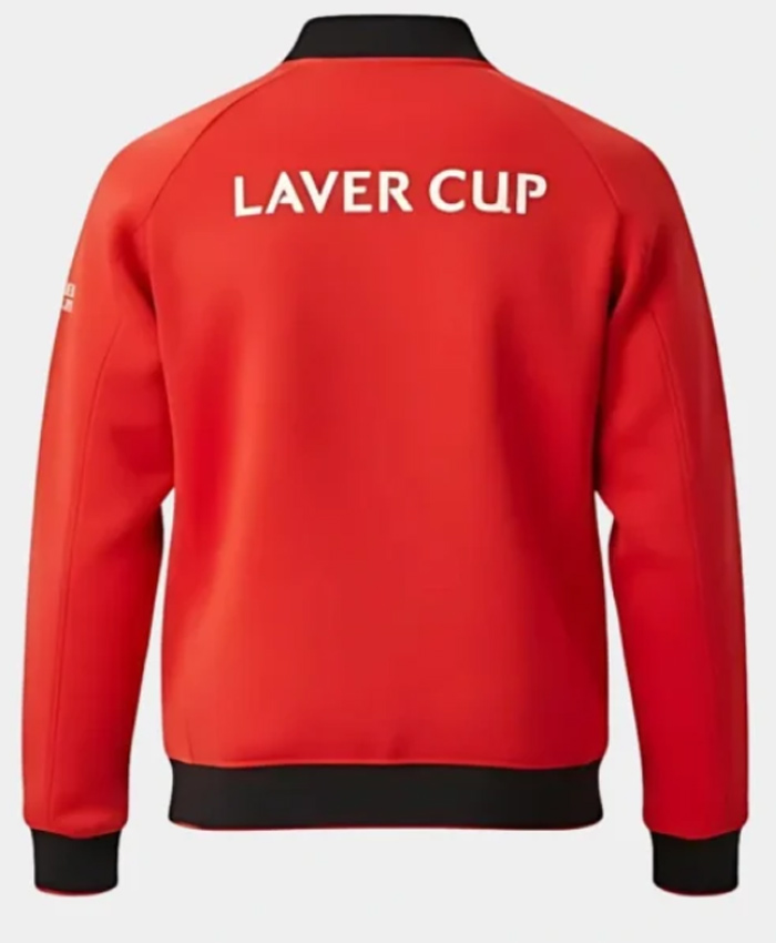 Laver Cup 2025 Taylor Fritz Red Bomber Jacket