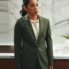 Leah Lewis Matlock S02 Green Blazer