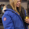 Love Is Blind Annie Lancaster Blue Parka Jacket