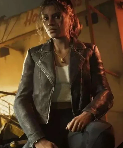 Lucia Caminos Video Game GTA VI Black Jacket