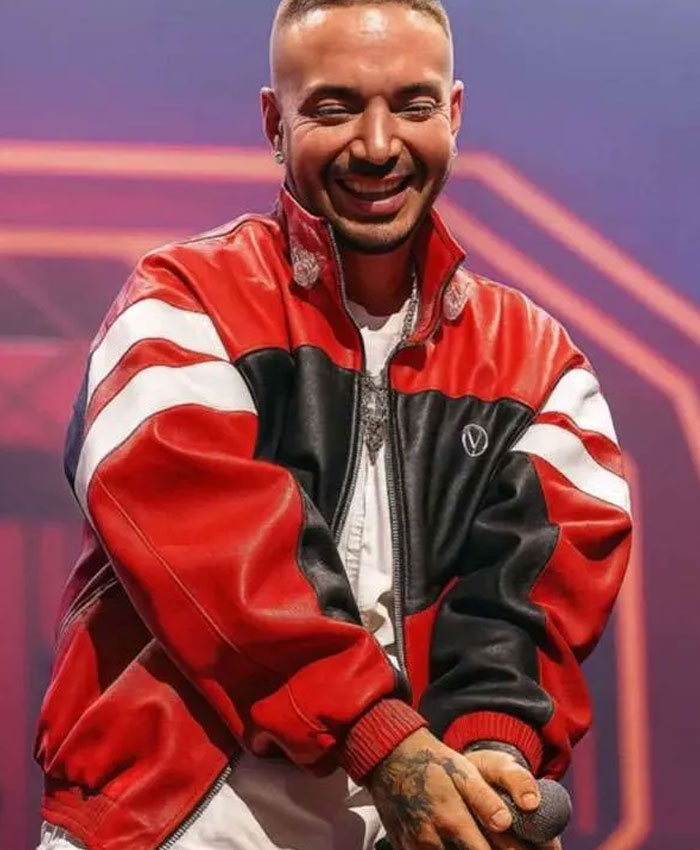 MTV Awards 2025 J Balvin Leather Jacket