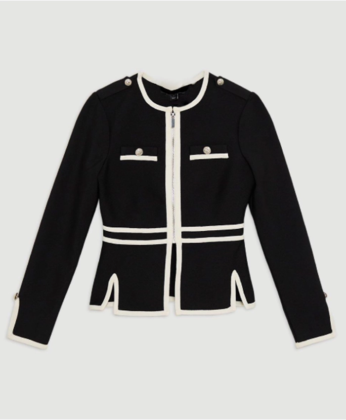 Madison Iseman The Rainmaker S01 Contrasting Zip Jacket For Sale