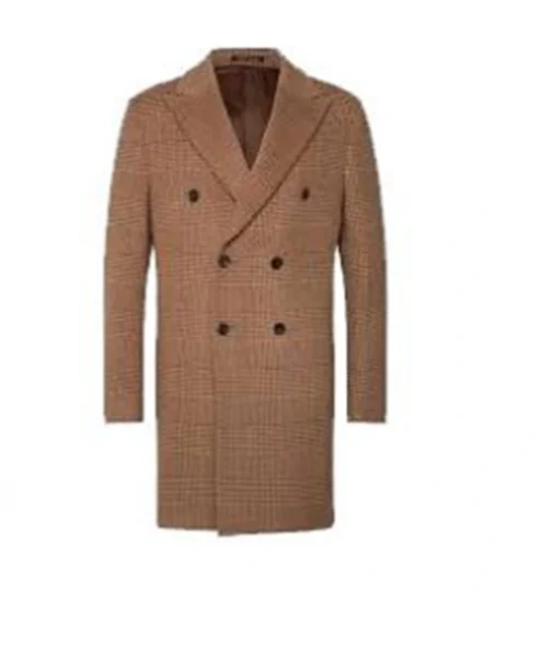 Matthew My Secret Santa Brown Coat For Sale