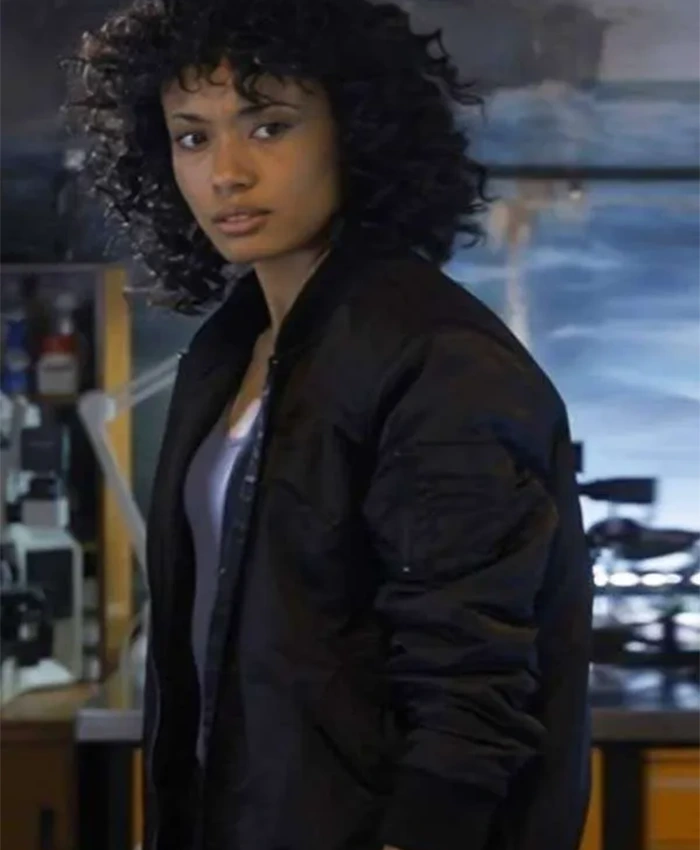 Michelle Mackey NCIS Sydney S02 Black Jacket For Sale