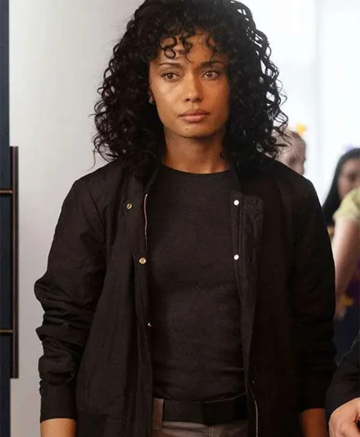 Michelle Mackey NCIS Sydney S02 Black Jacket