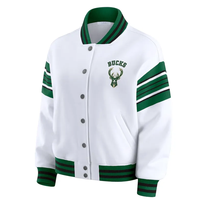 Milwaukee Bucks Fleece stripe Jacket