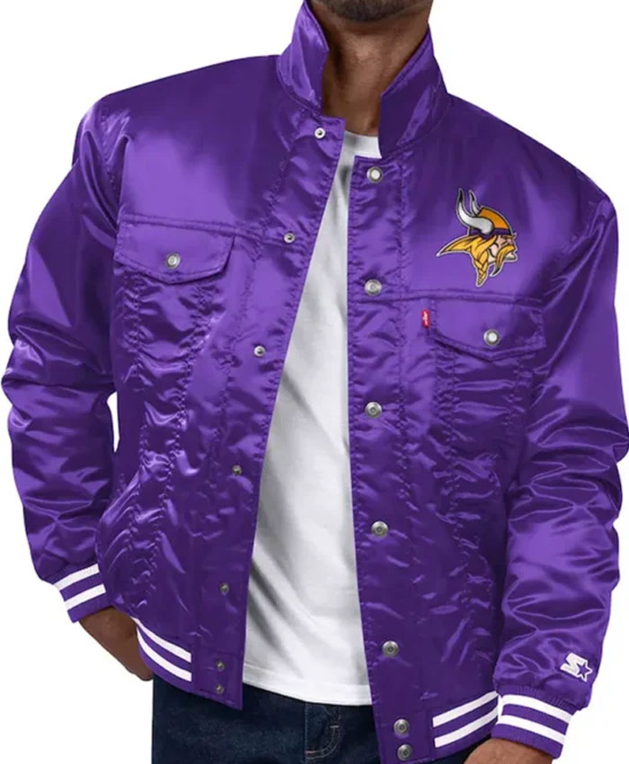 Minnesota Vikings Purple Starter Jacket