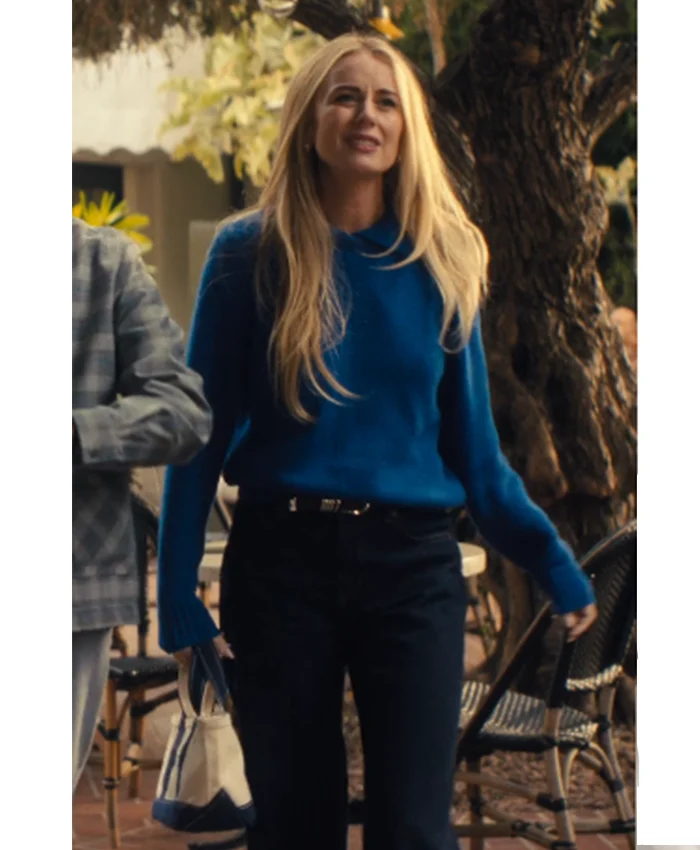 Morgan Nobody Wants This S02 Blue Collared Sweater