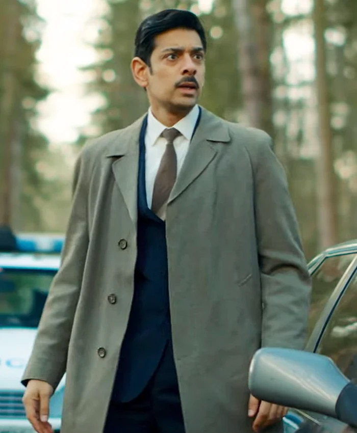 Murder Before Evensong DS Neil Vanloo Green Coat