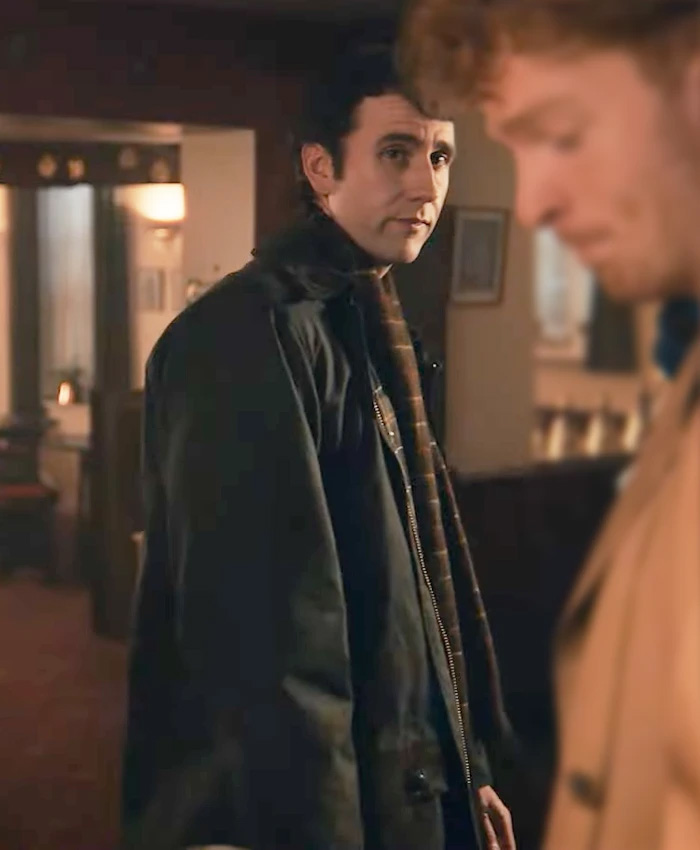 Murder Before Evensong Tv Series Matthew Lewis Cotton Jacket