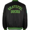 NCAA Dan Lanning Oregon Ducks Black Satin Jacket
