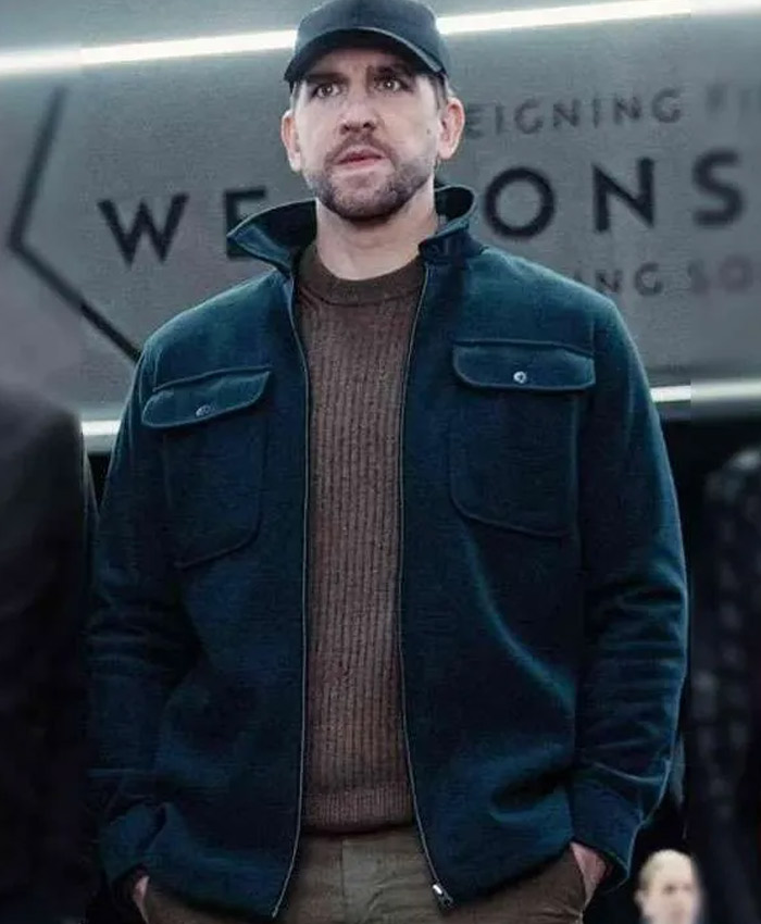 NCIS Tony and Ziva Boris Peskov Blue Jacket