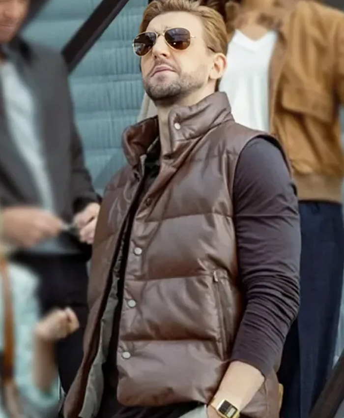 NCIS Tony and Ziva Boris Peskov Puffer Vest