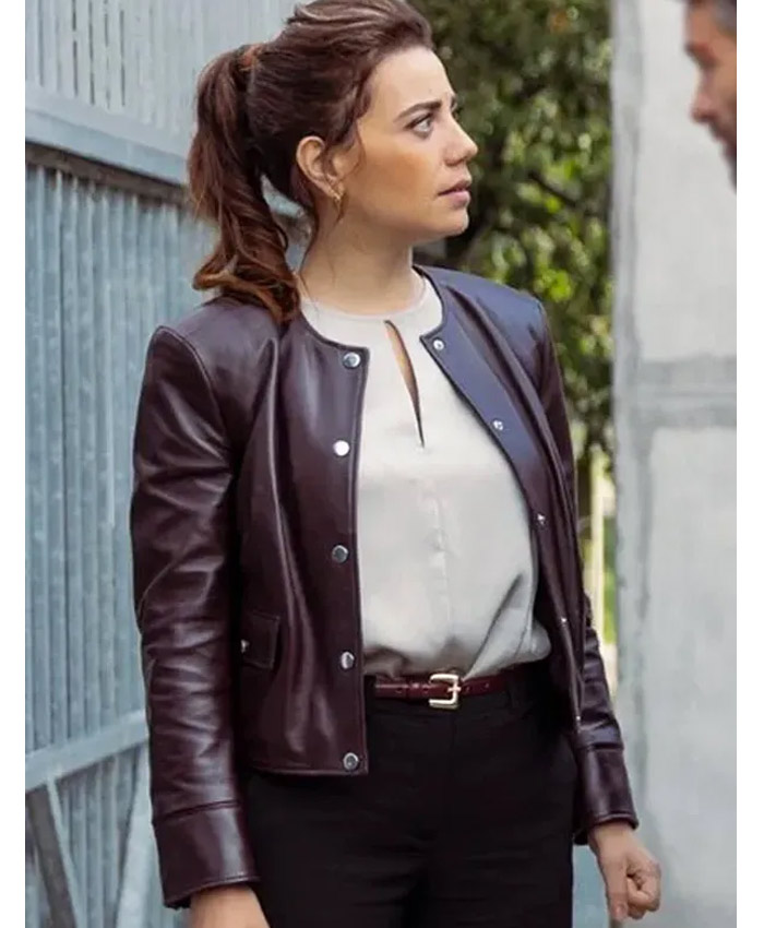 NCIS Tony and Ziva Martine Aranow Leather Jacket