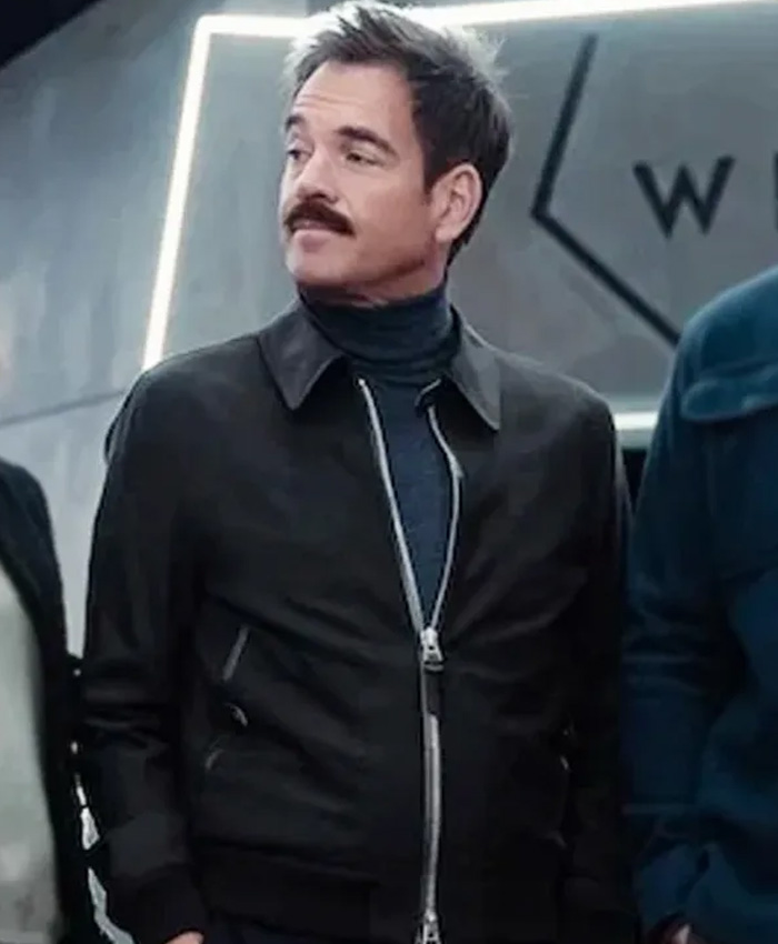 NCIS Tony and Ziva Michael Weatherly Black Zip-up Jacket