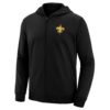 New Orleans Saints 2025 Kellen Moore Black Zip Up Hoodie