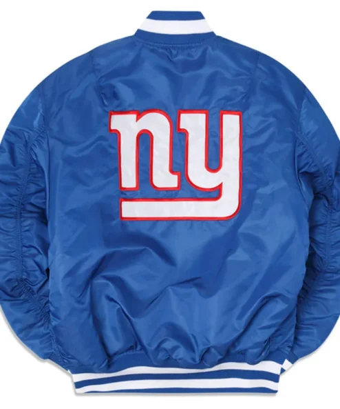 New York Giants Bomber MA-1 Jacket