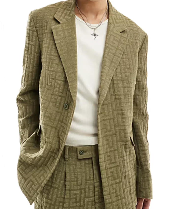 Nicholas Loot S03 Textured Blazer For Sale