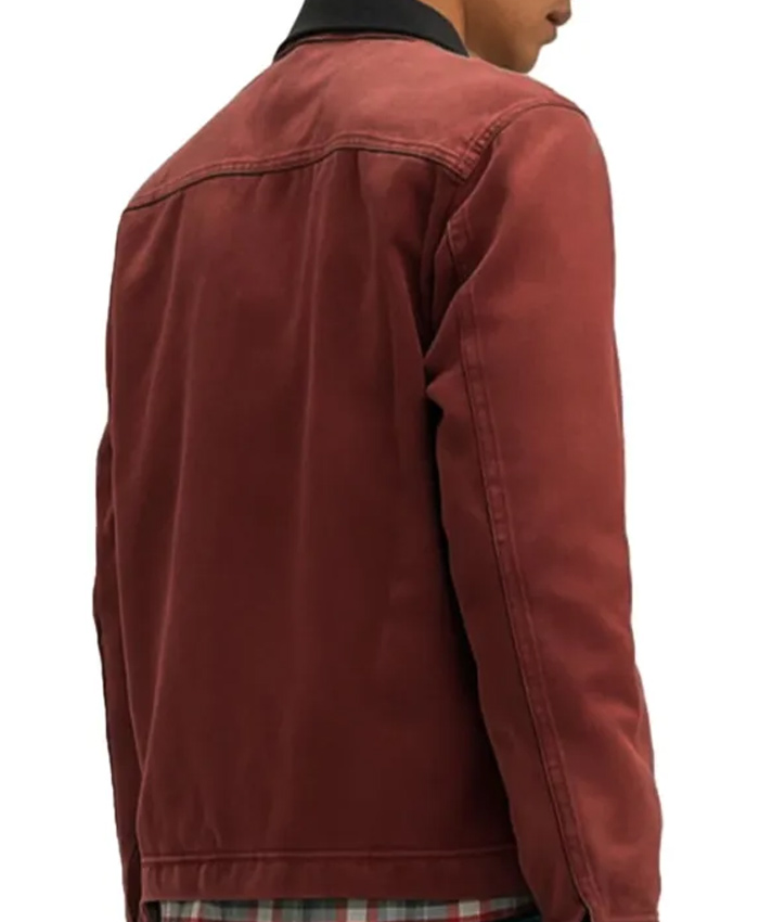 Now You See Me Now You Dont Movie Dominic Sessa Red Cotton Jacket