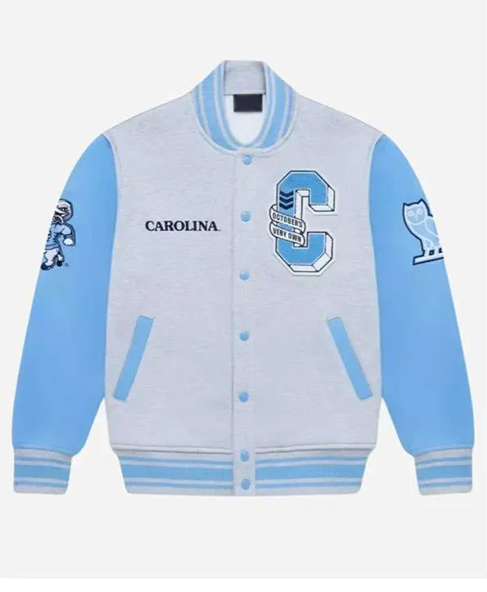 OVO North Carolina Drake Varsity Jacket