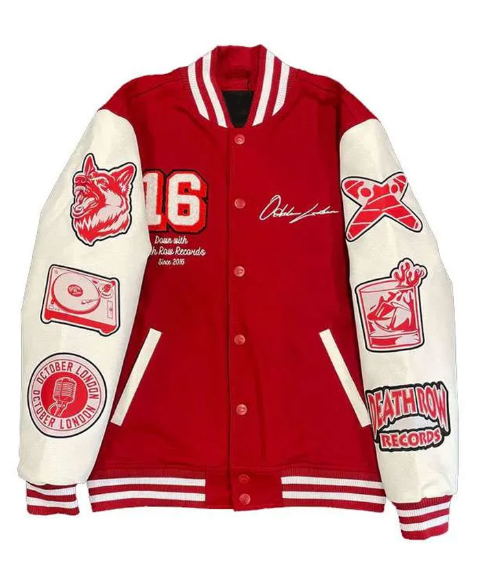 October London Death Row Varsity Jacket