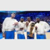 Oklahoma City Thunder 2025 Finals Champions Ceremony Jacket