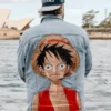 One Piece Series Jelly Roll Monkey D. Luffy Denim Jacket
