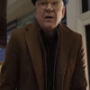 Only Murders in the Building Steve Martin Brown Coat