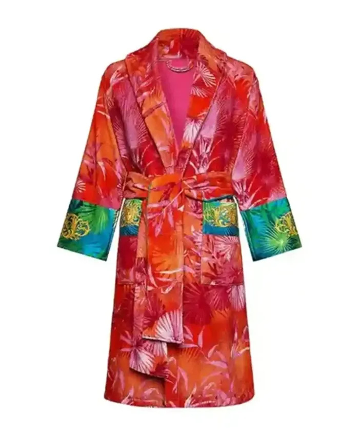 Orange Versace Jungle Robe
