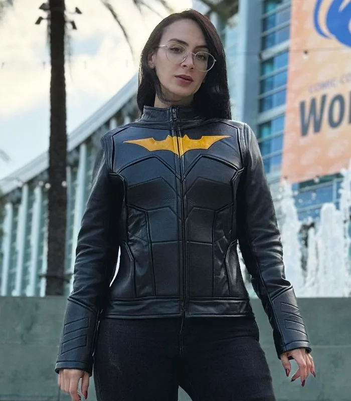 Paper Moon Cosplay Black Leather Jacket