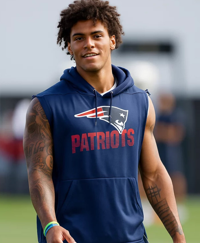 Patriots 2025 Christian Gonzalez Hoodie