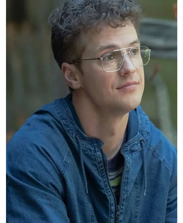 Peacemaker S02 Freddie Stroma Blue Denim Jacket