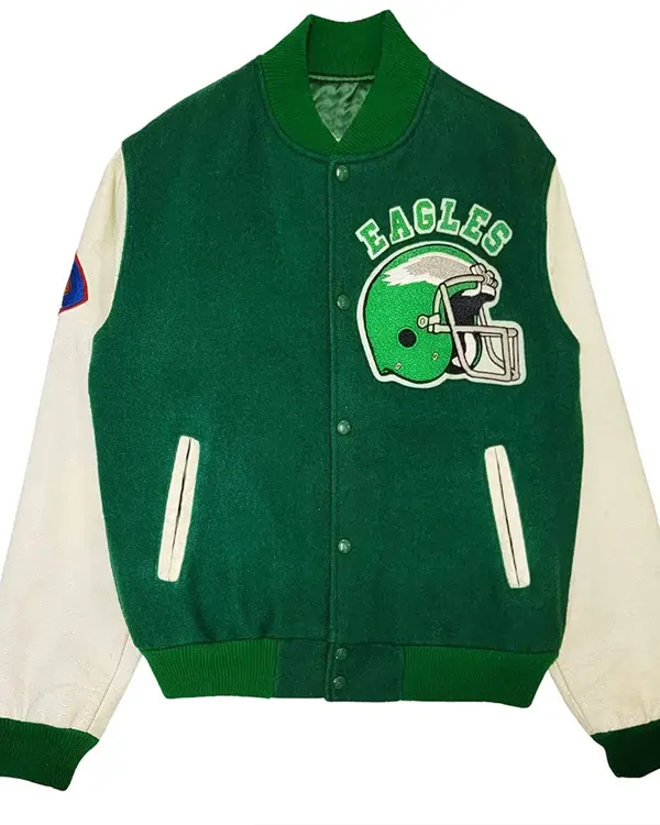 Philadelphia Eagles 80’s Varsity Jacket