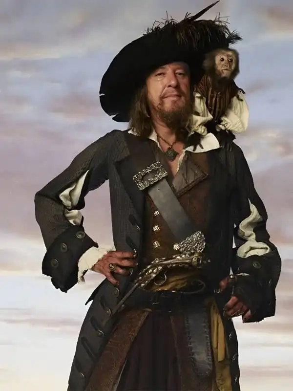 Pirates of the Caribbean Barbossa Coat