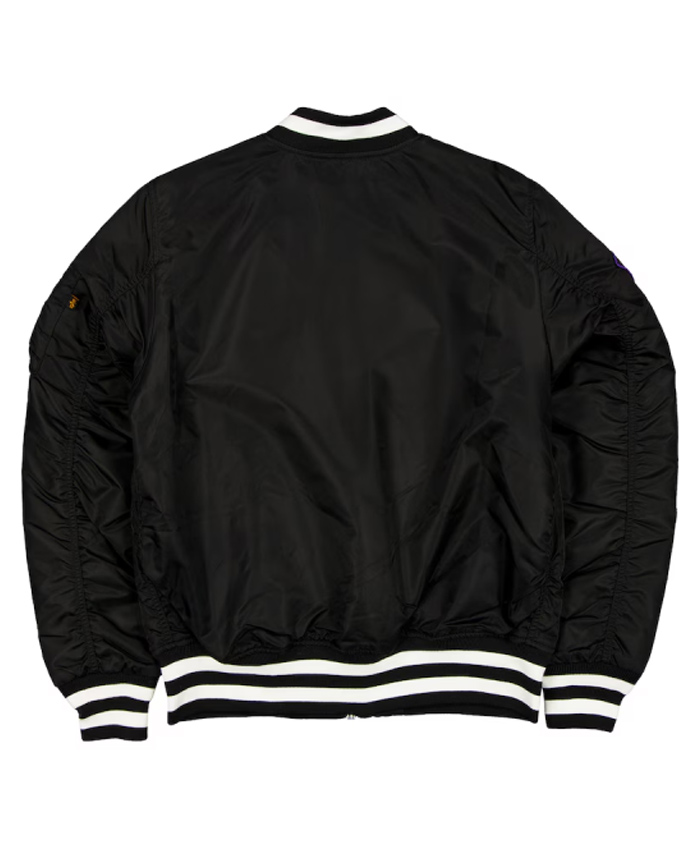 Pittsburgh Steelers New Era x Alpha Industries MA-1 Black Bomber Jacket