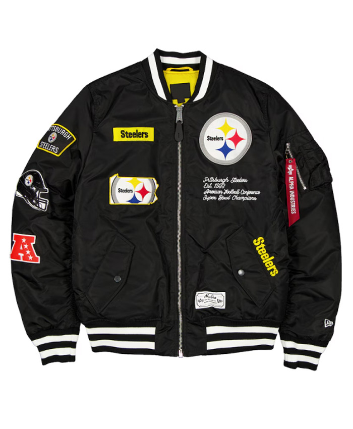 Pittsburgh Steelers x Alpha Industries Jacket