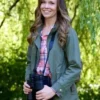 Rachel Boston Adventures in Love & Birding Green Jacket