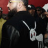 Rapper Drake For All The Dogs OVO Black Varsity Jacket
