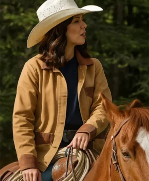 Rebecca Todd Heartland Brown Cotton Jacket