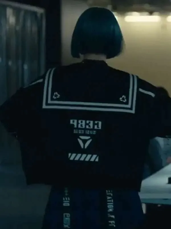 Rei Morikage Alice in Borderland Tv Series S03 Tina Tamashiro Black Varsity Bomber Cosplay Jacket