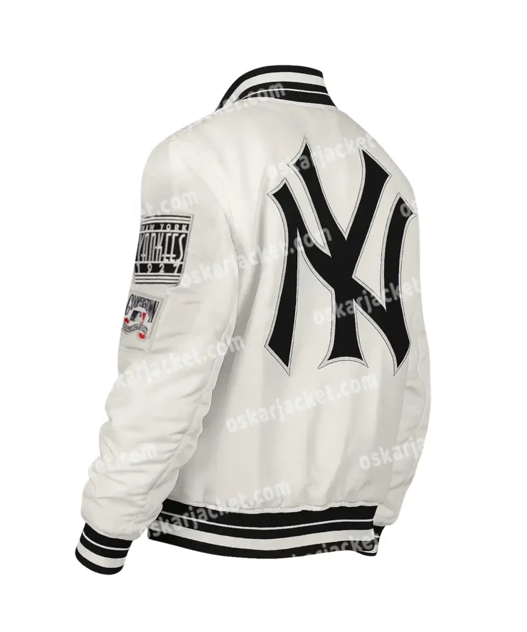 Retro New York Yankees Classic Satin Jacket