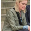Reunion Tv Series Anne-Marie Duff Green Leather Jacket