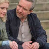 Reunion Tv Series Eddie Marsan Blue Suede Bomber Jacket
