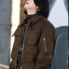 Road to D-DAY Min Yoongi Brown Bomber Jacket