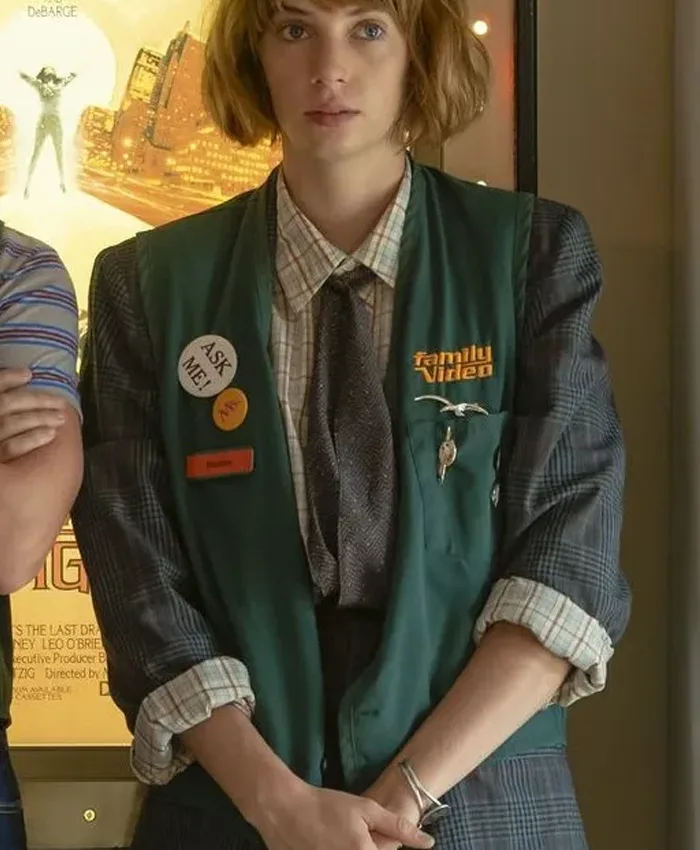 Stranger Things Green Ask Me Family Robin Video Vest