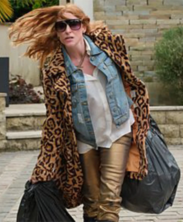 Rosalie Craig Riot Women S01 Leopard Print Coat For Sale