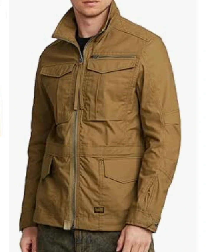 Russell Shaw Tracker S03 Brown Cotton Jacket For Sale