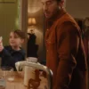Ryan Carnes A Cherry Pie Christmas Brown Jacket For Sale