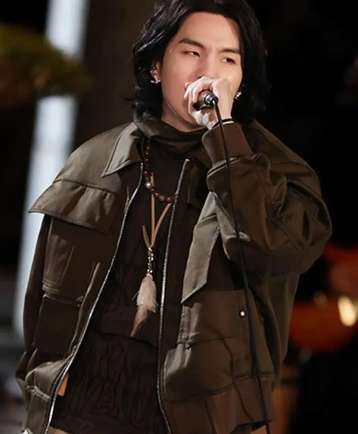 SUGA Road to D-DAY Brown Jacket