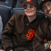 San Diego Padres Emma Stone Satin Bomber Jacket